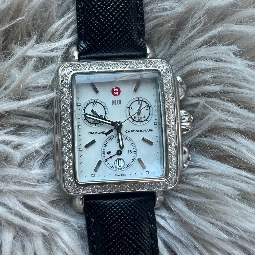 Authentic Michele Diamond Watch